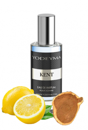 Parfumuri - Yodeyma Kent Apa de parfum pentru barbati, nuante de lamaie, lavanda si cedru, 15ml