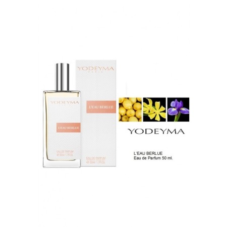 Yodeyma L'eau Berlue Apa de parfum pentru femei, nuante de lamaie, Ylang Ylang si iris, 50ml [4]