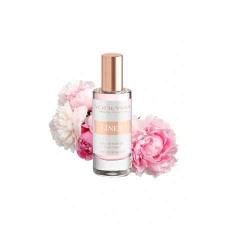 Parfumuri - Yodeyma Linet Apa de parfum pentru femei, nuante de bergamota, rubarba, litchi si bujor, 15ml