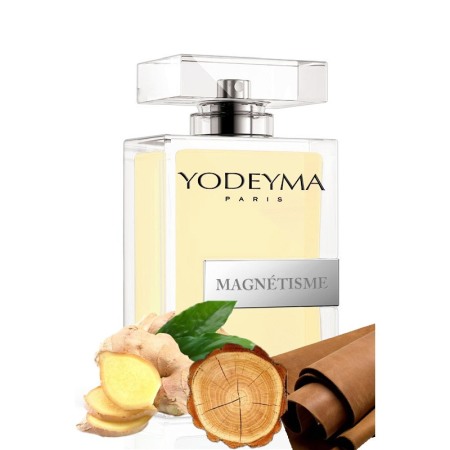 Pentru El - Yodeyma Magnétisme Apa de parfum pentru barbati, nuante de ghimbir, piele si lemn, 100ml