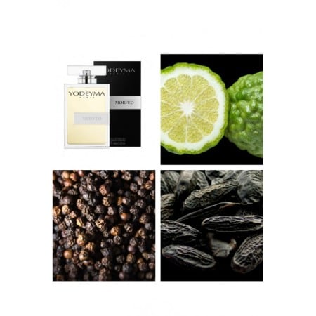 Yodeyma Morfeo Apa de parfum pentru barbati, nuante de bergamota, piper negru si Haba Tonka, 100ml [3]