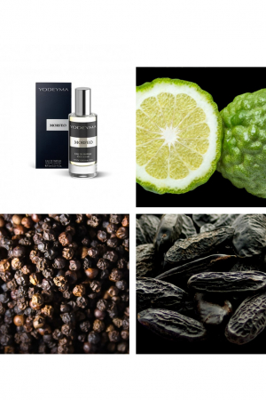 Yodeyma Morfeo Apa de parfum pentru barbati, nuante de bergamota, piper negru si Haba Tonka, 15ml [3]