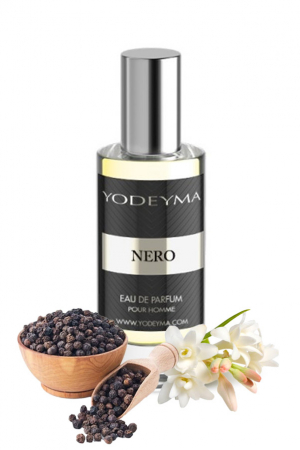Parfumuri - Yodeyma Nero Apa de parfum pentru barbati, nuante de piper negru, tuberoza si piele, 15ml