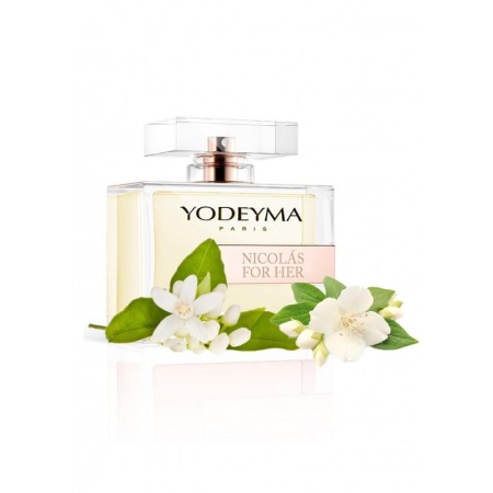 Parfumuri - Yodeyma Nicolas for Her Apa de parfum pentru femei, nuante de azahar, iasomie si mosc alb, 100ml