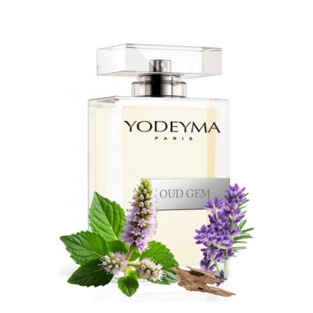 Yodeyma Oud Gem Apa de parfum pentru barbati, nuante de Oud, pachuli si lavanda, 100ml