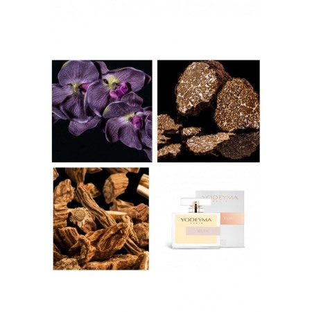Yodeyma Oude Apa de parfum pentru femei, nuante de chihlimbar Ciprat, orhidee neagra, trufa si pachuli, 100ml [3]