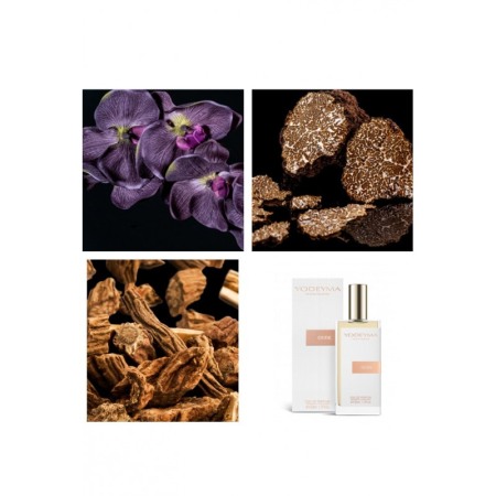 Yodeyma Oude Apa de parfum pentru femei, nuante de chihlimbar Ciprat, orhidee neagra, trufa si pachuli, 50ml [4]