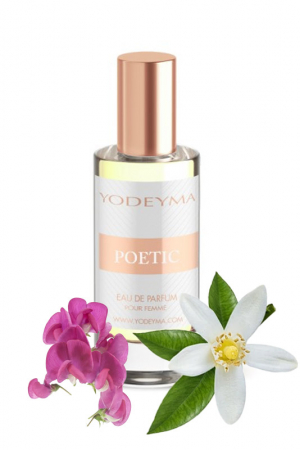 Parfumuri - Yodeyma Poetic Apa de parfum pentru femei, nuante de floare de lamaie, mazare dulce si mosc alb, 15ml