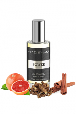 Parfumuri - Yodeyma Power Apa de parfum pentru barbati, nuante de grapefruit, scortisoara si pachuli, 15ml