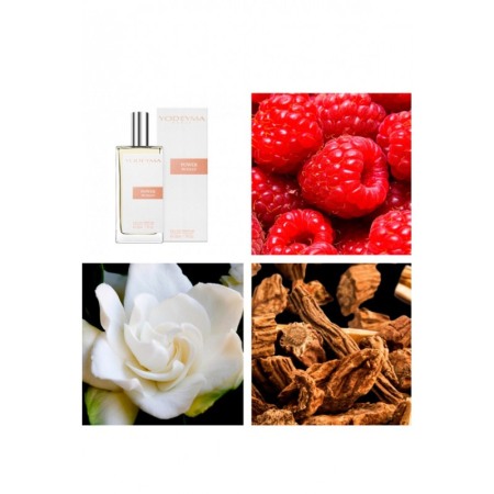 Yodeyma Power Woman Apa de parfum pentru femei, nuante de zmeura, gardenia si pachuli, 50ml [4]