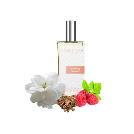 Parfumuri - Yodeyma Power Woman Apa de parfum pentru femei, nuante de zmeura, gardenia si pachuli, 50ml