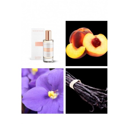 Yodeyma Vanity Apa de parfum pentru femei, nuante de piersica, saintpauli si vanilie, 15ml [3]