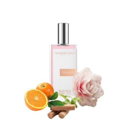 Parfumuri - Yodeyma Vivacity Apa de parfum pentru femei, nuante de  mandarina, Trandafir de Grasse si Sándal, 50ml