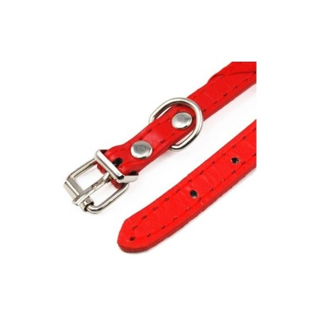 Zgarda cu bandana pentru caini de talie mica, confortabila,rosie,Doty [3]