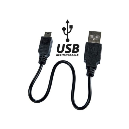 Zgarda cu led pentru caini , talie medie, 50 cm,reglabila, albastru, reincarcabila, USB inclus , doty [3]