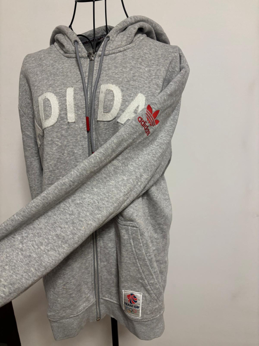 Bluza sport cu fermoar Adidas Marimea M [3]