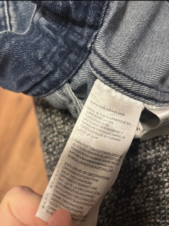 Geaca de blugi Calvin Klein marimea XL [2]