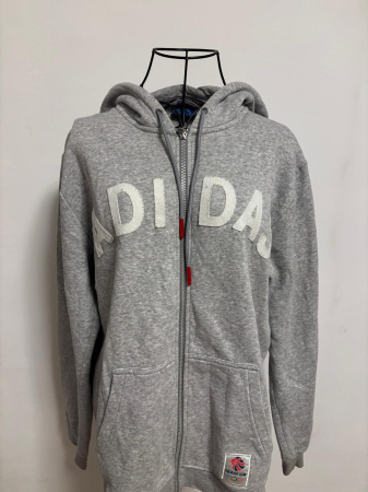 Hanorace/Bluze - Bluza sport cu fermoar Adidas Marimea M