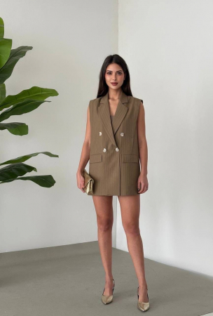 Toate categoriile - Compleu sacou si pantaloni tip fusta-Lara