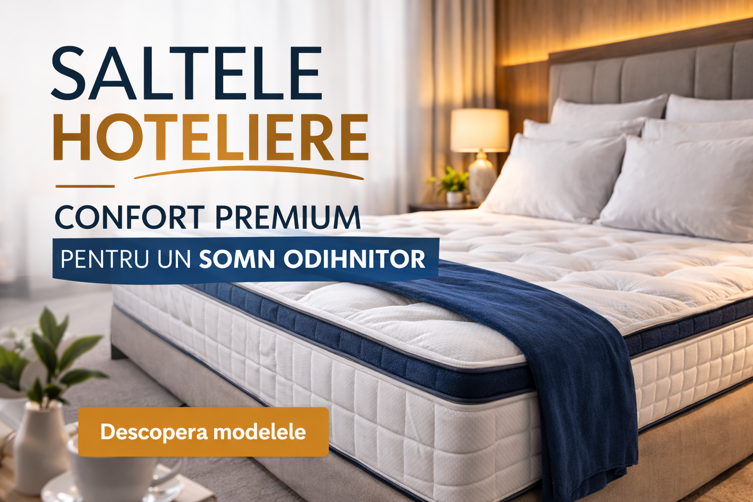 Saltele hoteliere – cum sa aduci confortul din vacanta direct in dormitorul tau