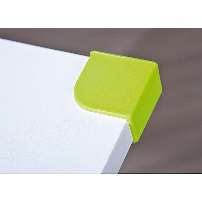 Birou ergonomic pentru copii HM Collorido, inaltime reglabila, unghi inclinare ajustabil, cadru metalic, MDF, 100x66x69-84 cm, alb [7]