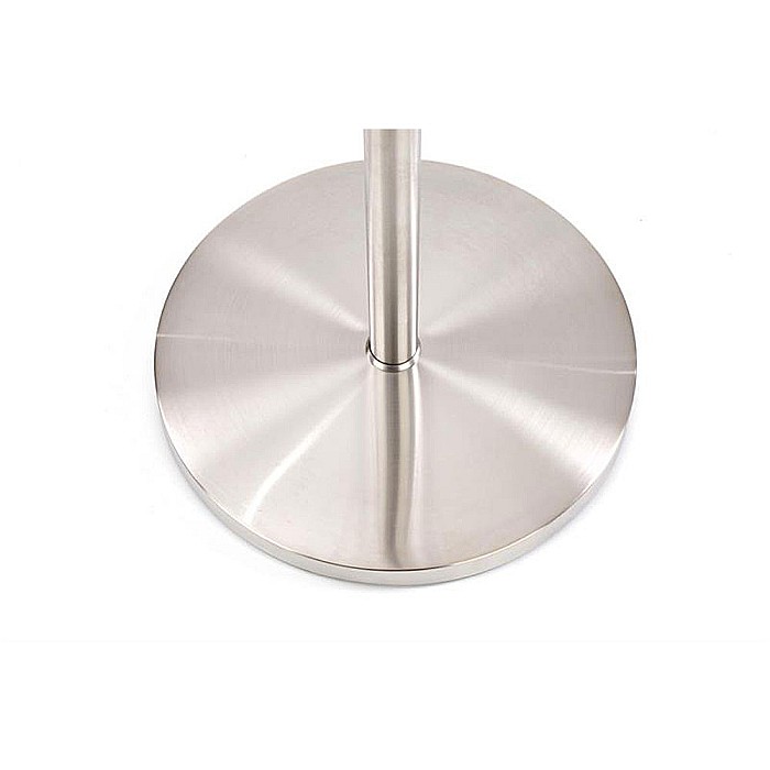 Cuier pom de podea HM W64, metalic, 6 agatatoare, argintiu [3]