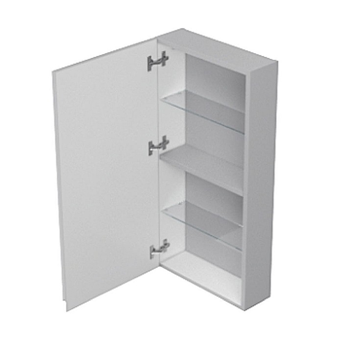 Dulap baie CS Monde - 40 cm, suspendat, gri [2]