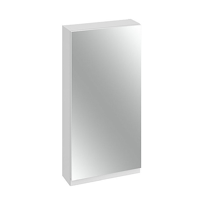 Dulap baie cu oglinda CS Monde - 40 cm, suspendat, alb [1]