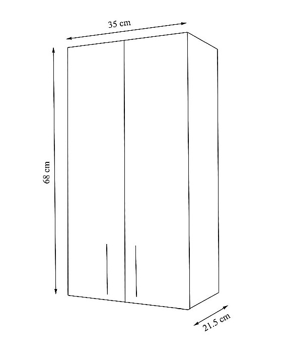 Dulap baie Proxi 35 x 68 cm [3]