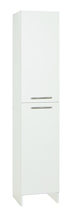 Dulap baie tip coloana GN0171, Pal Melaminat, 2 usi, 4 rafturi, stativ, 35x31.6x170 cm [2]