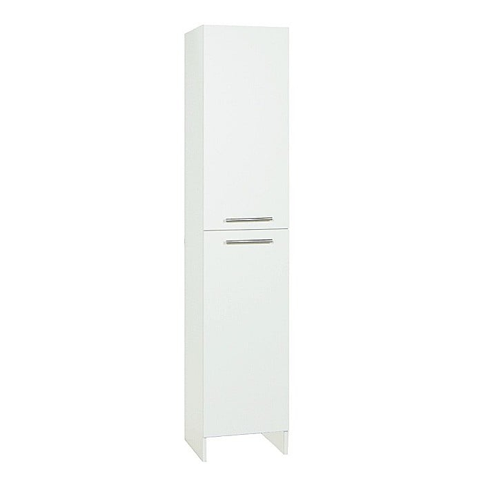 Dulap baie tip coloana GN0171, Pal Melaminat, 2 usi, 4 rafturi, stativ, 35x31.6x170 cm [2]