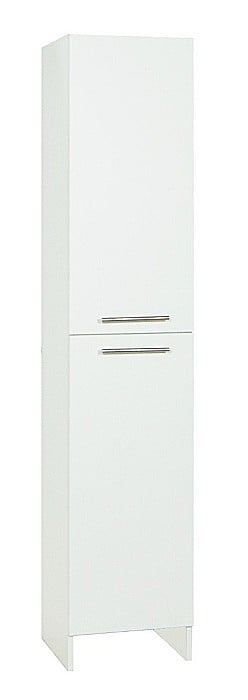 Dulap baie tip coloana GN0171, Pal Melaminat, 2 usi, 4 rafturi, stativ, 35x31.6x170 cm [3]