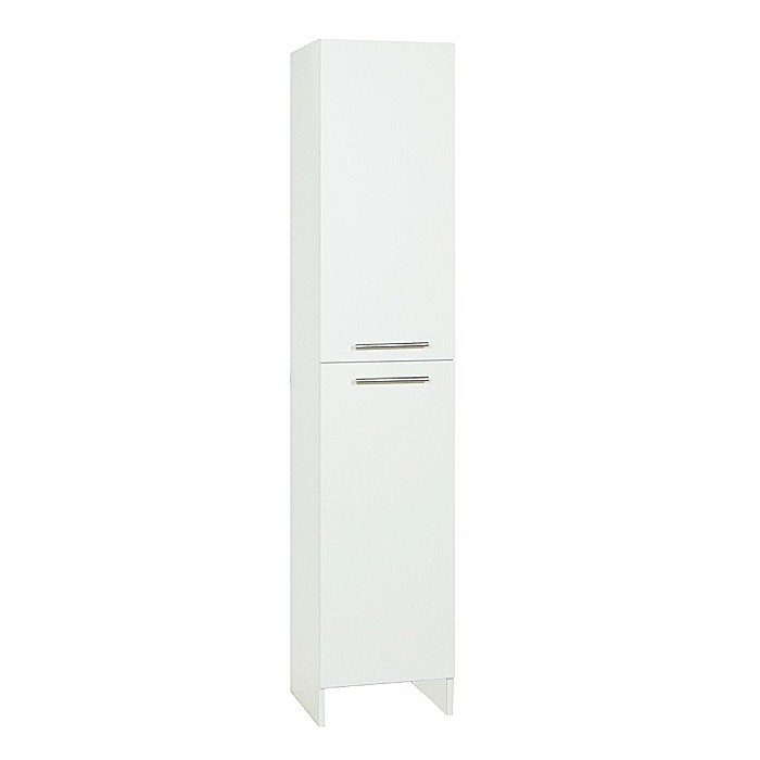 Dulap baie tip coloana GN0171, Pal Melaminat, 2 usi, 4 rafturi, stativ, 35x31.6x170 cm [1]
