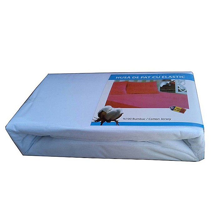 Husa saltea BBC Jersey ML 160 x 200 cm, lavabila la 40°C, prindere cu elastic [5]