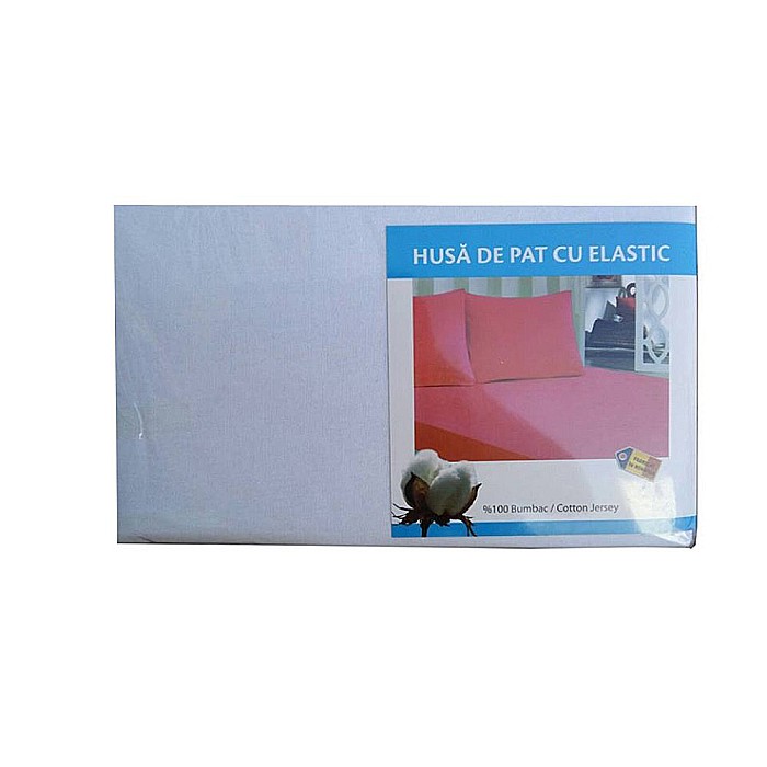 Husa saltea BBC Jersey ML 160 x 200 cm, lavabila la 40°C, prindere cu elastic [4]