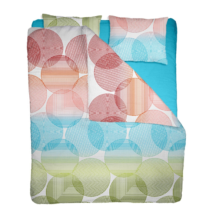 Lenjerie pat 2 persoane bumbac creponat [7]