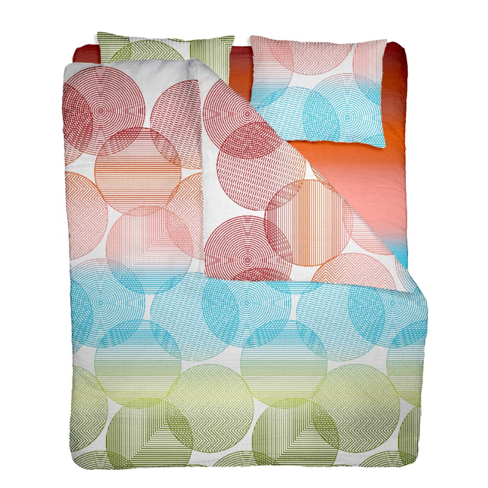 Lenjerie pat 2 persoane bumbac creponat [6]