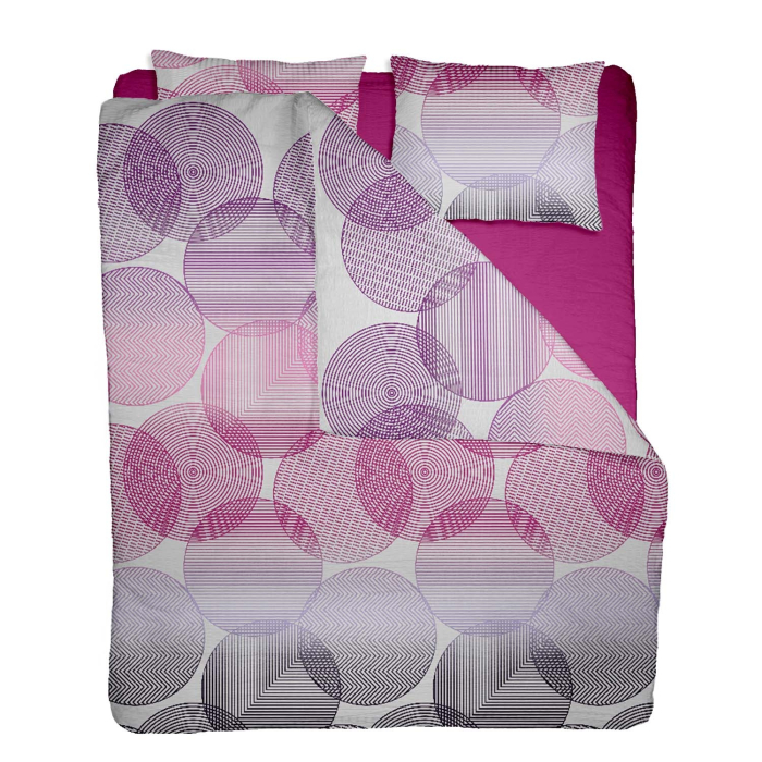 Lenjerie pat 2 persoane bumbac creponat [10]