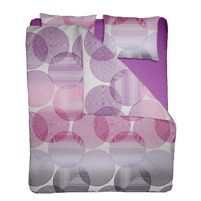 Lenjerie pat 2 persoane bumbac creponat [12]