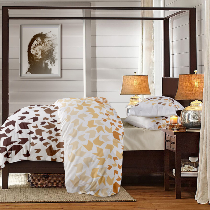 Lenjerie pat matrimonial creponata [2]