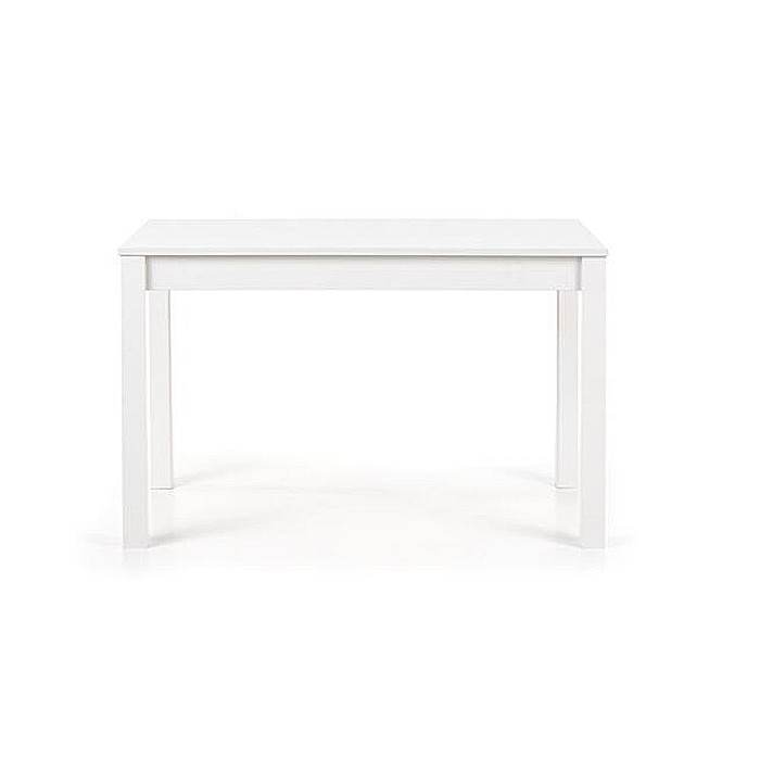 Masa bucatarie si living HM Ksawery, cadru MDF, blat PAL, 4 persoane, 120x76 cm, alba [4]