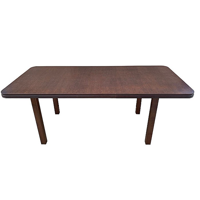 Masa extensibila living DM5 Varus, blat Pal, picioare lemn masiv, 6 persoane, 200-160x90x76 cm, nuc [5]