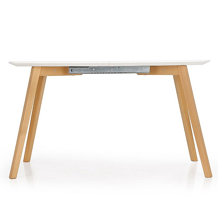 Masa extensibila living HM Caliber, blat MDF, structura metalica, 160-200x90x76 cm, Stejar San Remo [7]