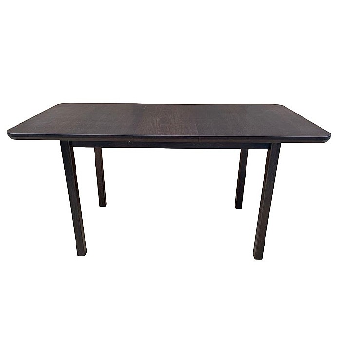 Masa extensibila living si bucatarie, DM4 Maxima, blat MDF Furniruit, lemn masiv, colturi rotunjite, 6 persoane, 120-150x70x76 cm, wenge [4]