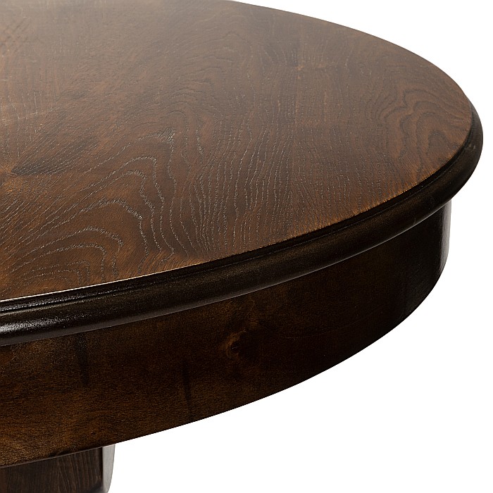 Masa living extensibila Euro 2, lemn masiv, blat MDF furniruit, 12 persoane, 155/192.5/230x97x76 cm, wenge [4]