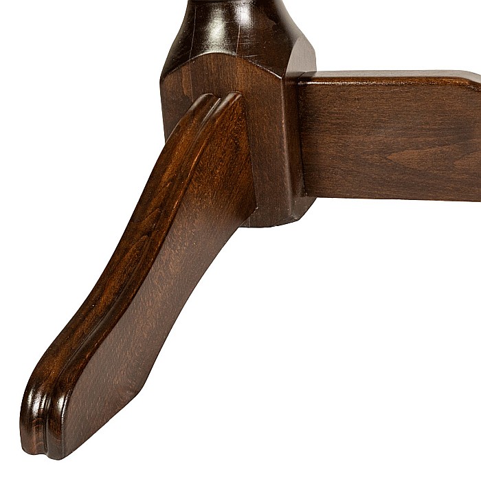 Masa living extensibila Euro 2, lemn masiv, blat MDF furniruit, 12 persoane, 155/192.5/230x97x76 cm, wenge [7]