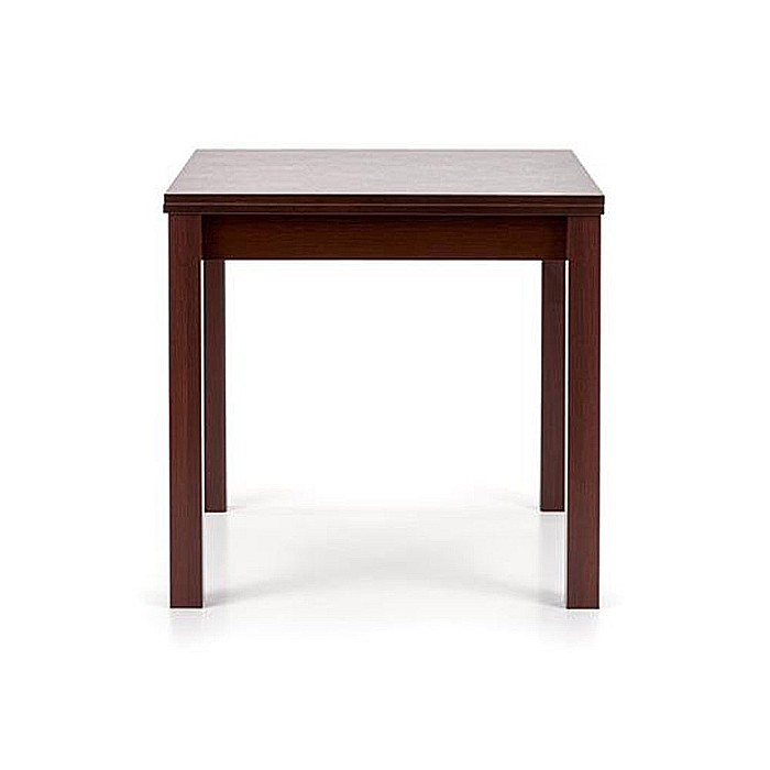Masa living extensibila HM Gracjan, PAL Laminat, cant ABS, 80-160x80x76 cm, 6 persoane, nuc [4]