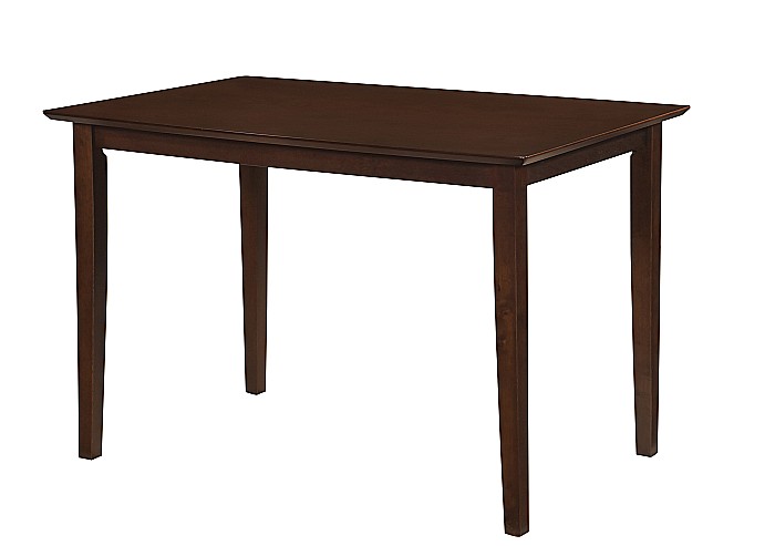 Masa living si bucatarie Bali, MDF Furniruit, structura lemn masiv, 4 persoane, 112x72x74 cm, nuc [2]