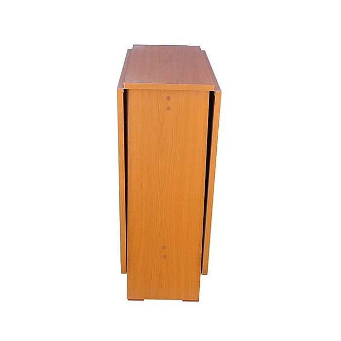 Masa plianta MD1, bucatarie si living, Pal Melaminat, colturi rotunjite, 6 persoane, 160x80x75 cm, wenge [2]