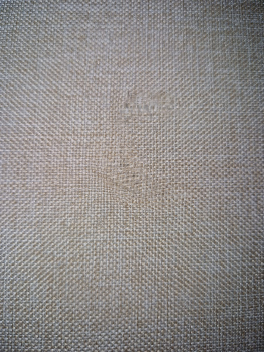 Pat matrimonial Erzon, elemente lemn masiv, tapitat cu stofa, cu somiera,160x200 cm, crem RESIGILAT [12]